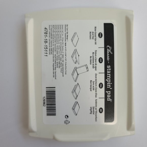 🎀SOLD🎀 Stampin Up! Classic Stampin Pad - Marina Mist - Picture 2 of 2